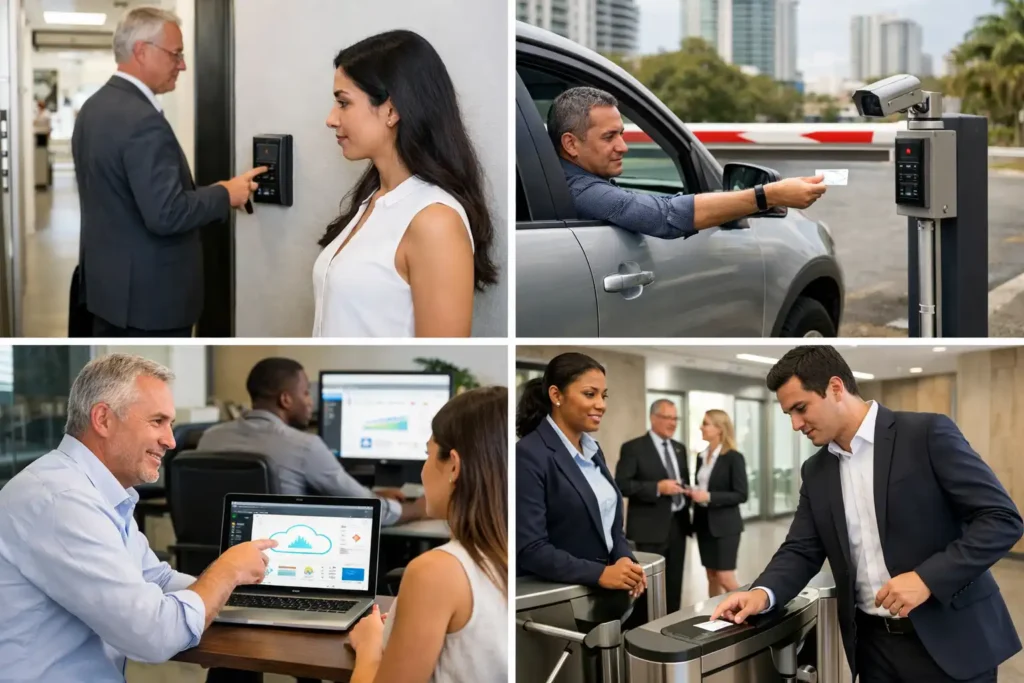 Soluciones de control de acceso que ofrece Ovnicom